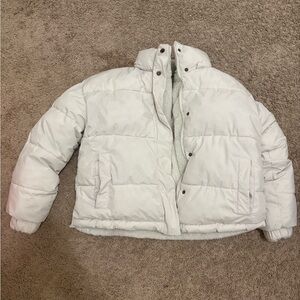 White Puffer Jacket